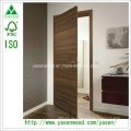 Natur Nussbaum Holz Veneer Tür Veneer Wooden Flush Door